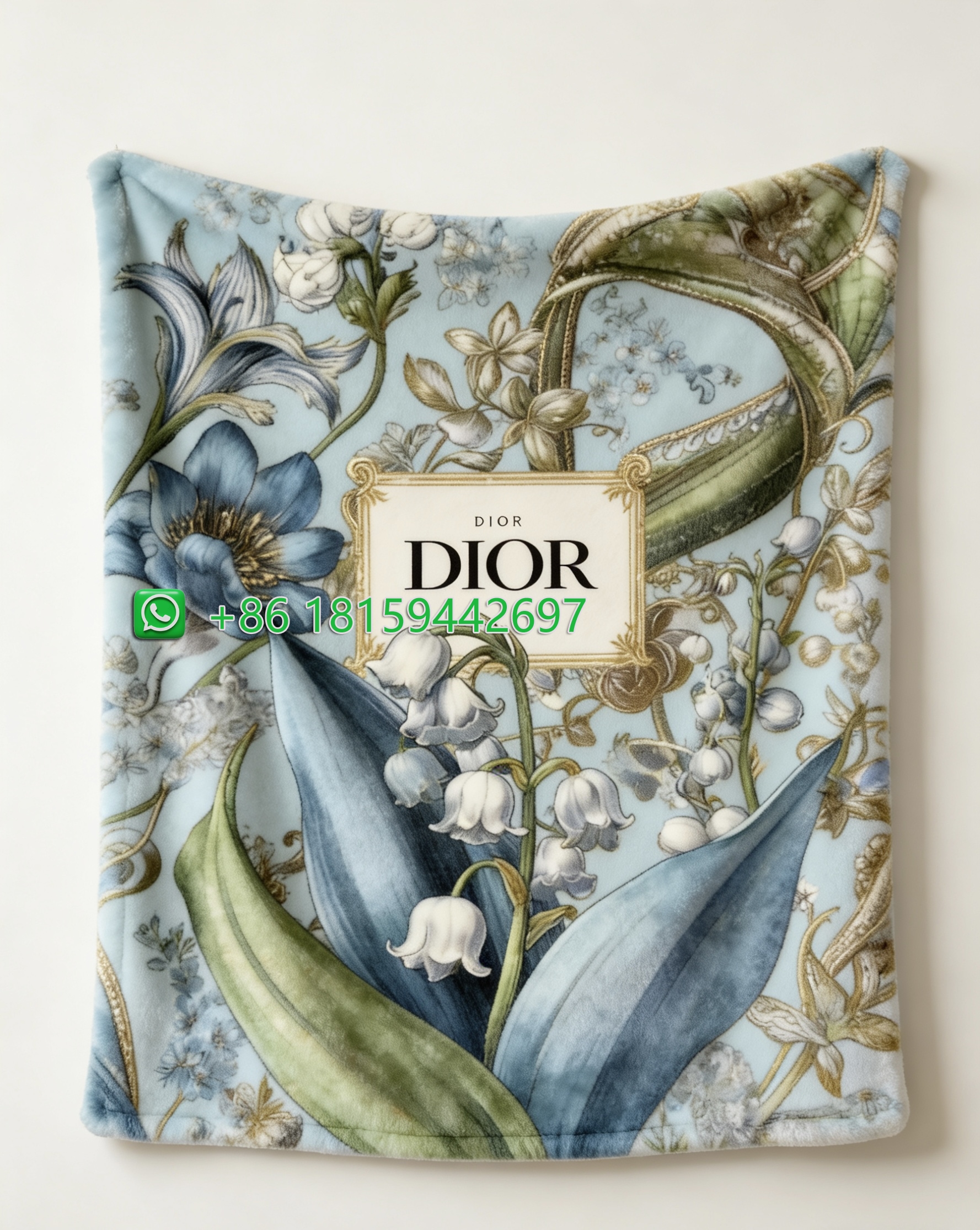 Dior Throw Blankets